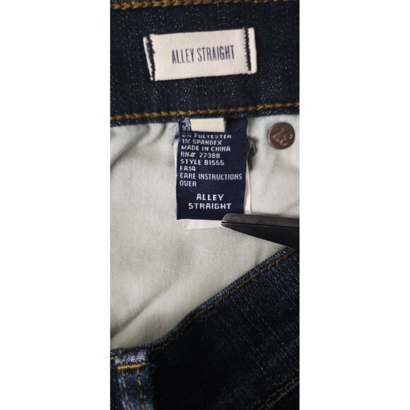 Madewell‎ Alley Straight Denim Jeans Women Size 27 - Picture 7 of 8